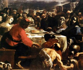 Wedding At Cana Mattia Preti, 1655